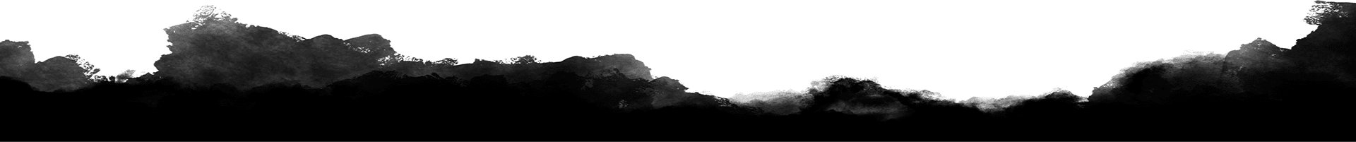 A black and green background with a mountain